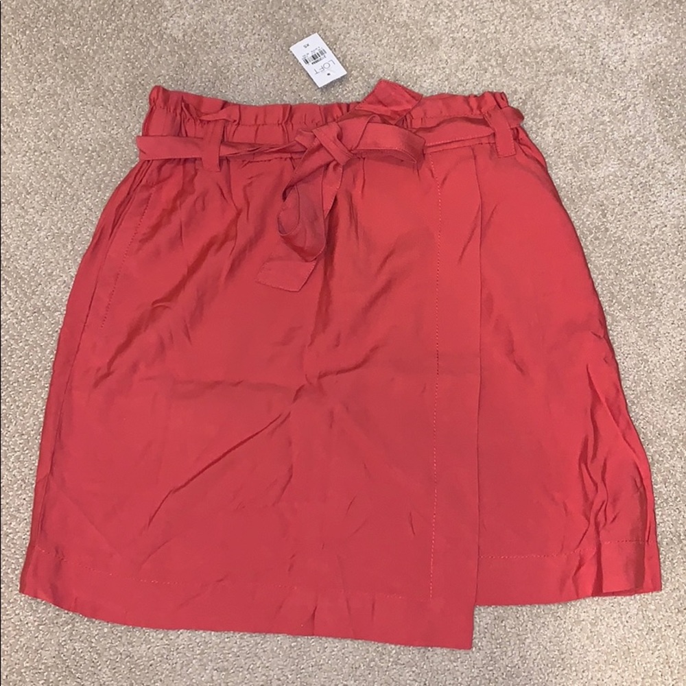 NWT Loft Skirt Removable Belt Size XS